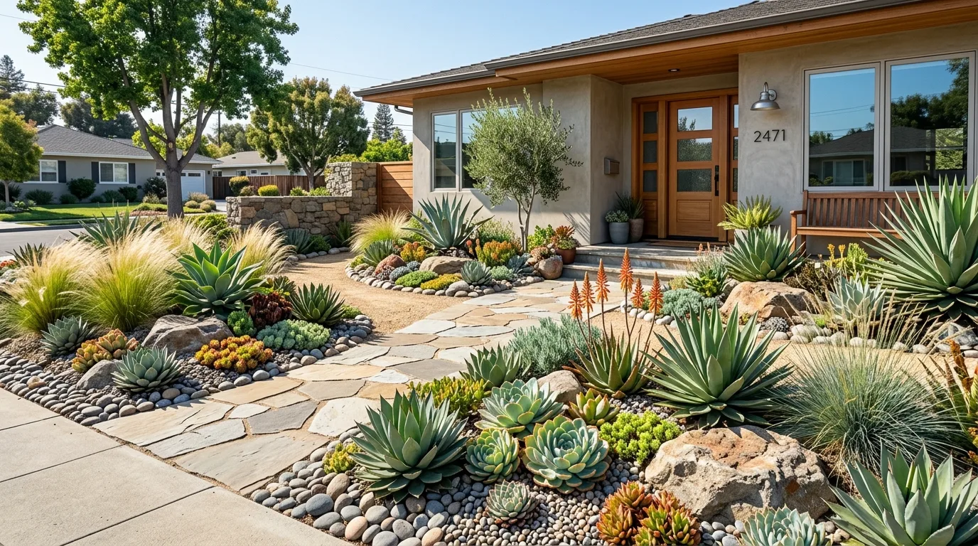 10 Drought Tolerant Landscape Front Yard Ideas